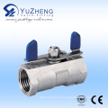 1PC Wcb Ball Valve en acier inoxydable